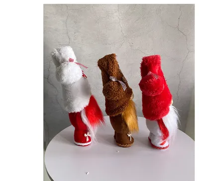Christmas Candy Faceless Elderly Decoration Creative Doll Decorations