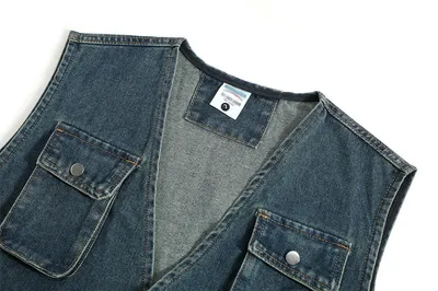 Men's American-style Functional Tactical Pocket Loose-fitting Waistcoat