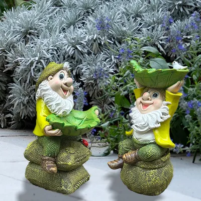 New Outdoor Garden Courtyard Decoration Gardening Decorative Creative Flower Pot Feeder Resin Crafts