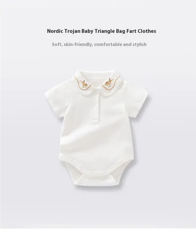 Summer Clothing Newborn Summer Thin Baby Jumpsuit
