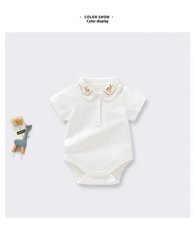 Summer Clothing Newborn Summer Thin Baby Jumpsuit
