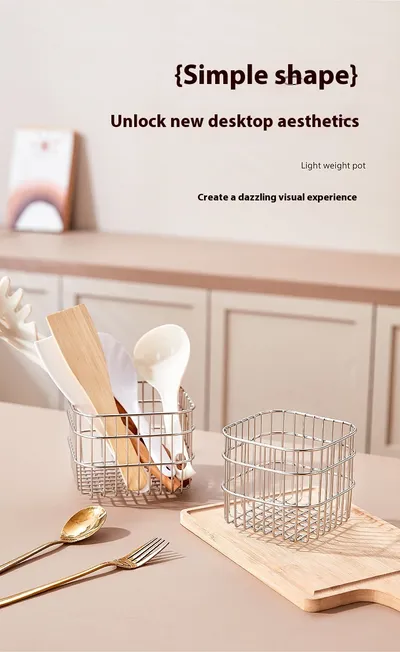 Kitchen Storage Rack Draining Basket Household