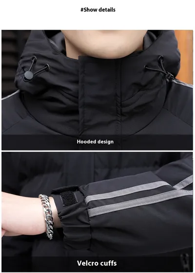 Handsome Padded Down Jacket Men