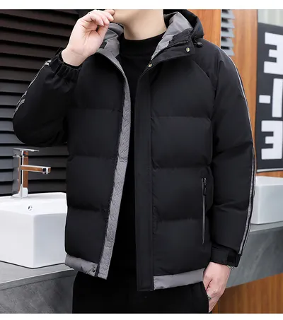 Handsome Padded Down Jacket Men