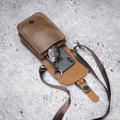 Trendy Retro Mini Mobile Phone Shoulder Crossbody Bag