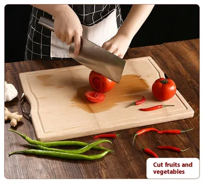 Household Whole-bamboo Chopping Block Cutting Board