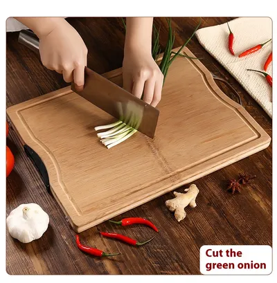 Household Whole-bamboo Chopping Block Cutting Board