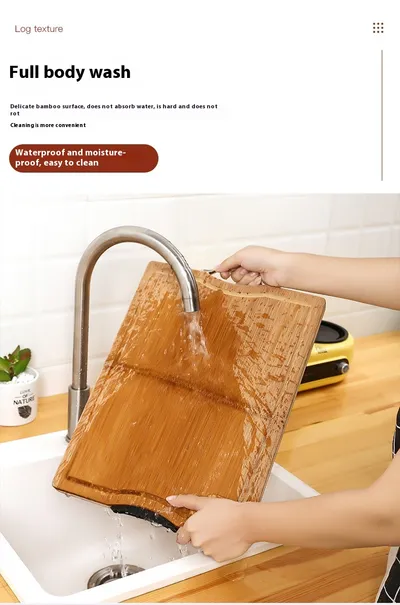 Household Whole-bamboo Chopping Block Cutting Board