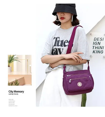 Women's New Casual Canvas Messenger Bag