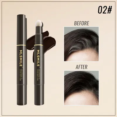 Disposable Hair Dyeing Black Emergency Hair Color Touch-up Stick Plants Do Not Hurt Hair Temporary Hair Color Pen