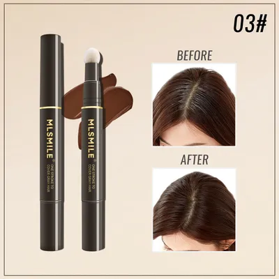 Disposable Hair Dyeing Black Emergency Hair Color Touch-up Stick Plants Do Not Hurt Hair Temporary Hair Color Pen