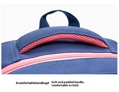 Children's Trolley Lightweight Shoulder Pad Wear-resistant Large Capacity Spine Protection Backpack Waterproof