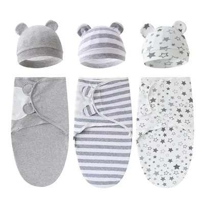 Newborn Baby Swaddling Quilt Pure Cotton Delivery Room Package Newborn Child Baby's Blanket Baby Swaddle