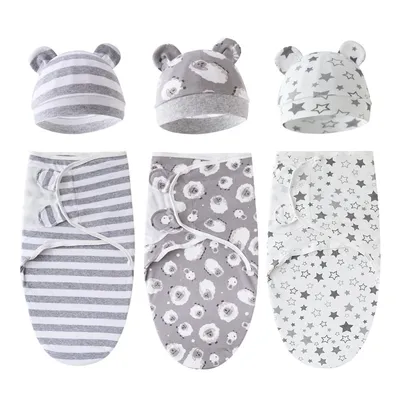 Newborn Baby Swaddling Quilt Pure Cotton Delivery Room Package Newborn Child Baby's Blanket Baby Swaddle