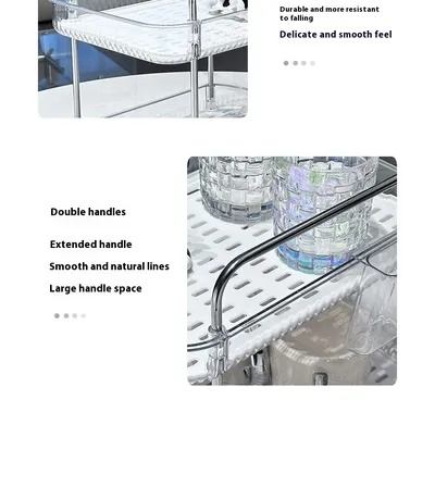 Kitchen Durable Large Capacity Storage Drain Rack