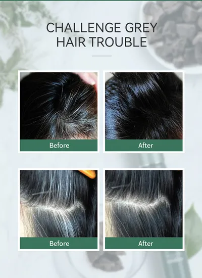 Hair Color Pen Covering Gray Hair Color Supplement Brush Black Hair Stick No Stimulation Temporary Hair Dye