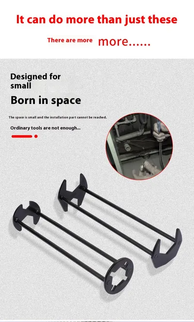 Multifunctional Kitchen And Bathroom Wrench Sink Faucet Four Claw Base 4 Points 6 Points Angle Valve Nut