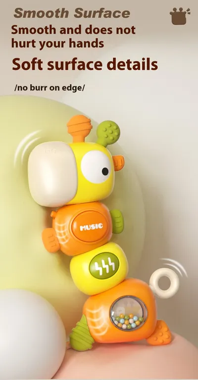 Early Childhood Education Toddler Comfort Can Teether Baby Toys