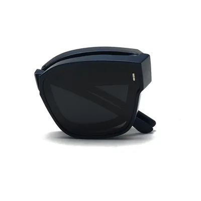 Foldable Set Of Glasses Polarized Sunglasses Simplicity One Mirror Two Use