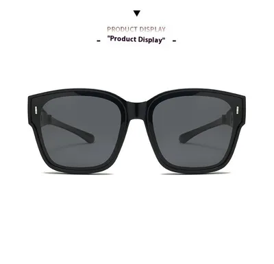 Foldable Set Of Glasses Polarized Sunglasses Simplicity One Mirror Two Use