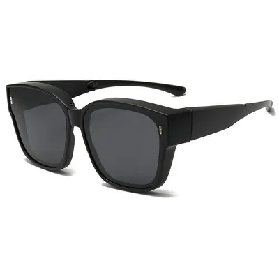 Foldable Set Of Glasses Polarized Sunglasses Simplicity One Mirror Two Use