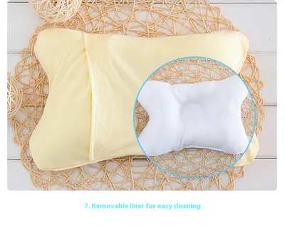 Baby Pillow Detachable Removable Washable Baby Pillow