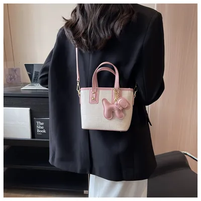 Women's Stone Pattern Shoulder Messenger Bag