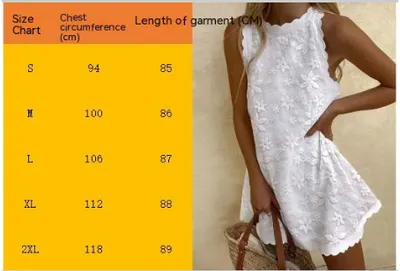 Casual Loose Ruffled Vest Dress