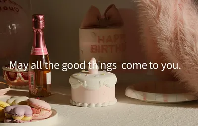 Birthday Cake Small Night Lamp Decoration Racket Silicone Light Qixi Girlfriend Birthday Gift