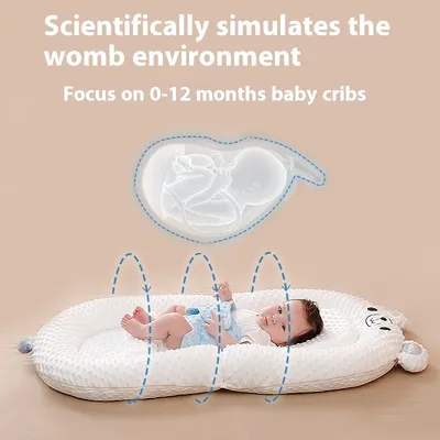 Baby Suit Newborn Bionic Bed Movable Pressure Portable