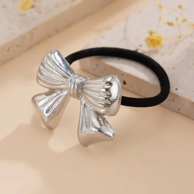 Five-petal Flower Alloy Hair Accessories Stylish Glossy