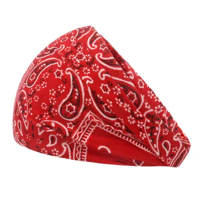 Women's Hair Band European And American Bohemian Style Elastic Elastic Band Paisley