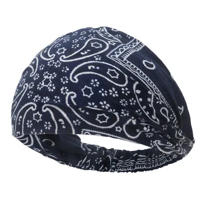 Women's Hair Band European And American Bohemian Style Elastic Elastic Band Paisley