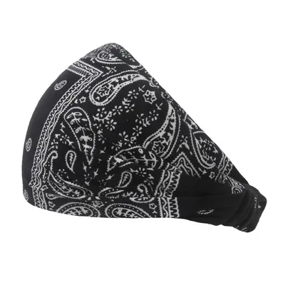 Women's Hair Band European And American Bohemian Style Elastic Elastic Band Paisley