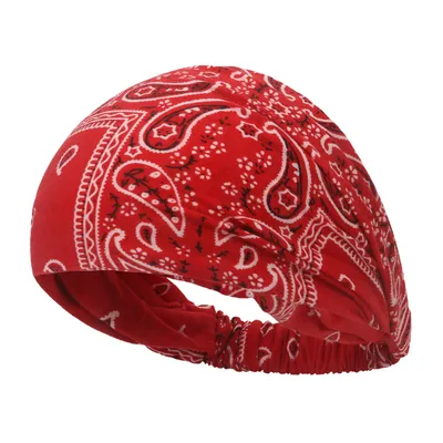 Women's Hair Band European And American Bohemian Style Elastic Elastic Band Paisley