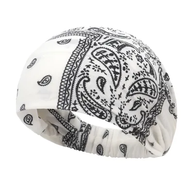 Women's Hair Band European And American Bohemian Style Elastic Elastic Band Paisley