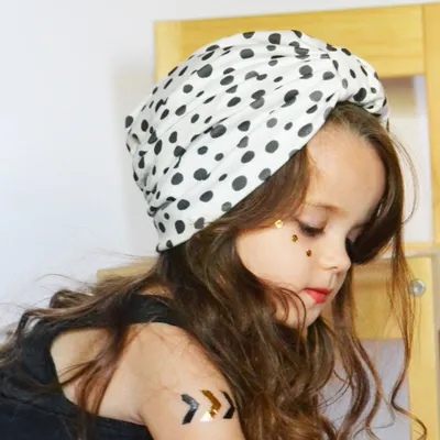 Babies' Headwear Cotton Hair Band 16 Colors Big Bow