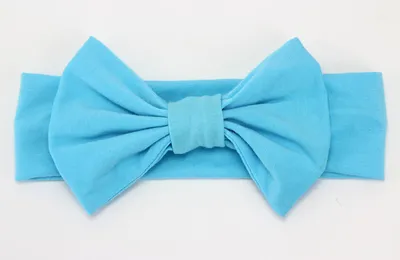 Babies' Headwear Cotton Hair Band 16 Colors Big Bow