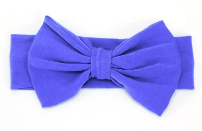 Babies' Headwear Cotton Hair Band 16 Colors Big Bow