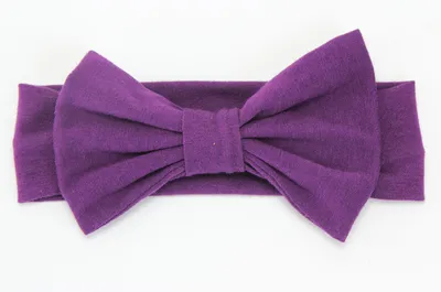 Babies' Headwear Cotton Hair Band 16 Colors Big Bow