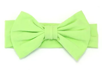 Babies' Headwear Cotton Hair Band 16 Colors Big Bow