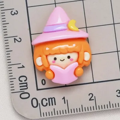 Wansheng Pumpkin New Cartoon Cream Glue Phone Case Bracelet Diy Jewelry Pendant Resin Accessories