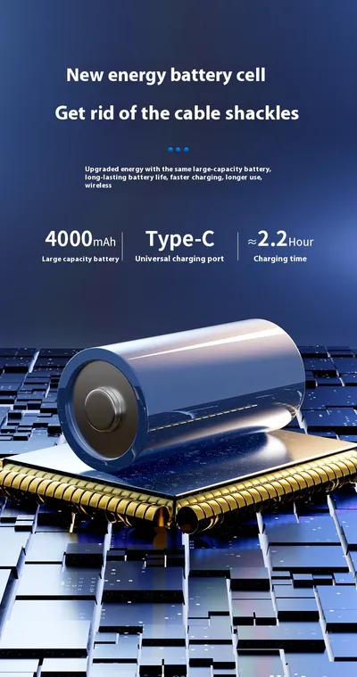 Large Suction For Home And Car Car Integrated Wireless Charging Dust Blower