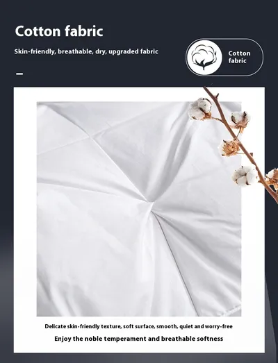 Cotton Twisted Flower Craft Feather Cotton Pillow Pillow