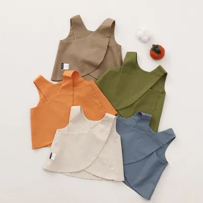 Summer Instagram Nordic Vintage Baby Slim Anti-cardigan Vest