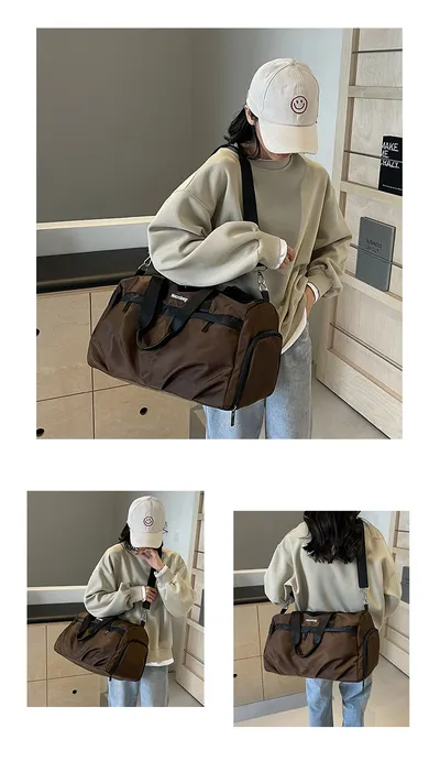 Business Trip Lightweight Tote Travel Large Capacity Sports Gym Bag