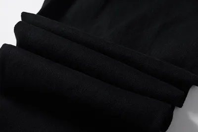 Men's Fashion Knee Hole Denim Trousers
