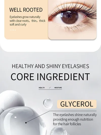 Eyelash Nourishing Liquid Nourish Hair Roots Supplementary Nutrition Deep Nourishment Repair Make Eyelashes Thick Slender Curly