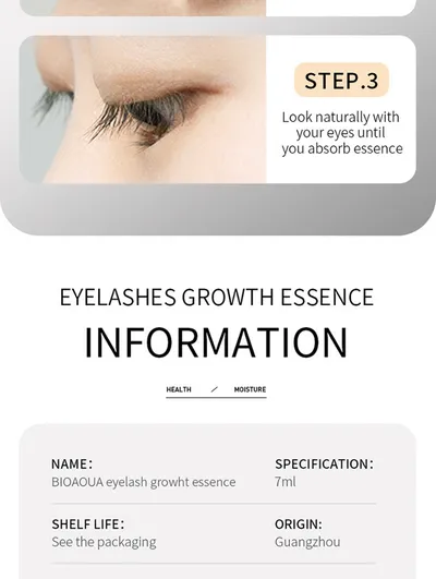 Eyelash Nourishing Liquid Nourish Hair Roots Supplementary Nutrition Deep Nourishment Repair Make Eyelashes Thick Slender Curly