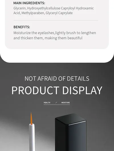 Eyelash Nourishing Liquid Nourish Hair Roots Supplementary Nutrition Deep Nourishment Repair Make Eyelashes Thick Slender Curly